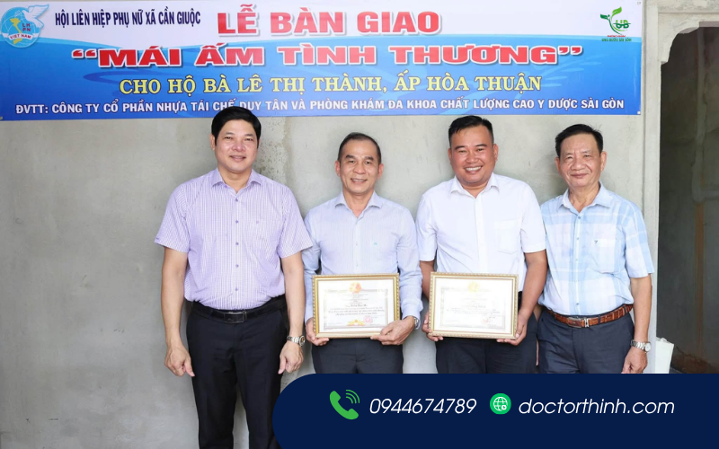 BS.CKI Lê Hồng Thịnh đồng hành xây dựng Mái ấm tình thương – Trao mái ấm, gieo hy vọng cho những mảnh đời khó khăn